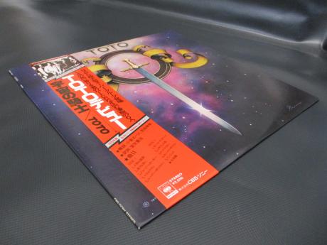 TOTO 1st S/T Same Title Japan Orig. LP OBI