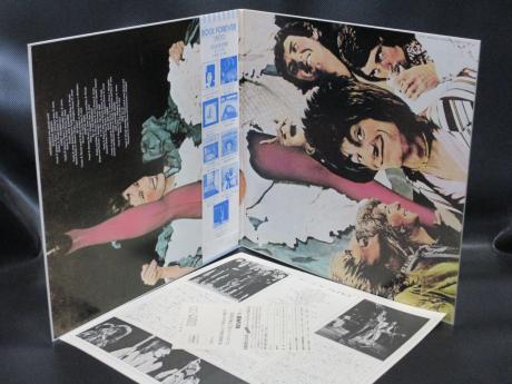 Rod Stewart Faces Ooh-La-La Japan LTD OBI BLUE OBI POSTER