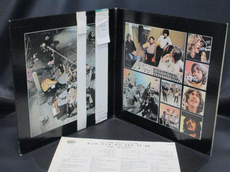 Beatles Let It Be Japan Orig. LP 2OBI RED WAX