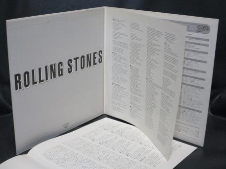 Rolling Stones GEM Japan Only LTD 2LP POSTER-INSERT