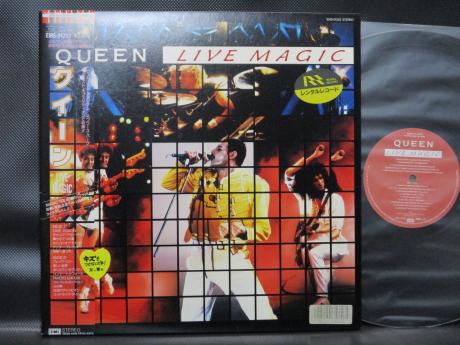 Backwood Records : Queen Live Magic Japan Orig. LP OBI