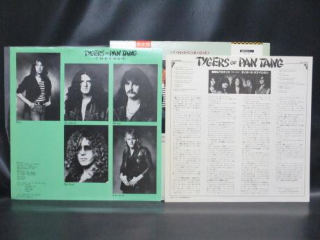 Tygers of Pan Tang Cage Japan Orig. PROMO LP OBI WHITE LABEL