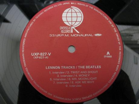 Beatles Lennon Tracks Japan ONLY LP INSERT