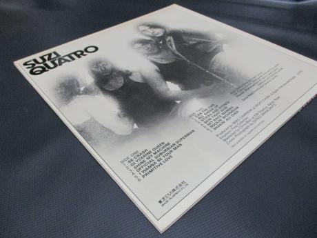 Suzi Quatro 1st S/T Same Title Japan Early Press LP OBI BOOKLET ODEON