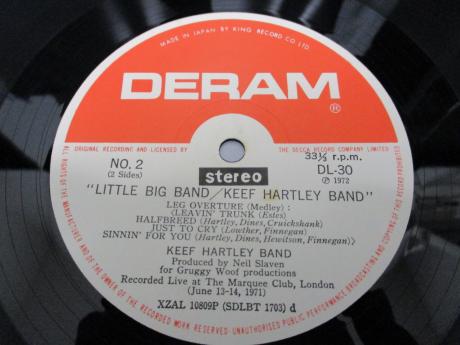 Keef Hartley Band Little Big Band Japan Orig. LP INSERT
