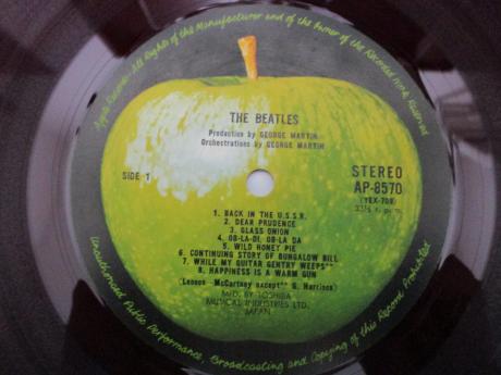 Beatles White Album Japan Orig. 2LP RED WAX