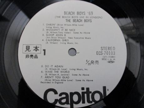 Beach Boys Beach Boys '69 Japan PROMO LP OBI
