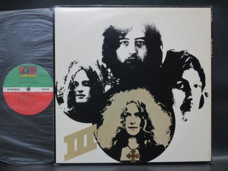 Led Zeppelin 3rd III Japan Rare LP OBI BIG POSTER