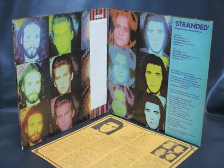 Roxy Music Stranded Japan PROMO LP OBI WHITE LABEL