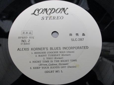 Alexis Korner’s Blues Incorporated S/T Japan ONLY PROMO LP INSERT