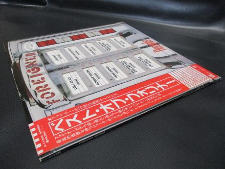 Foreigner Records Japan Orig. PROMO LP OBI WHITE LABEL