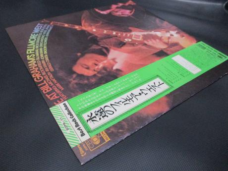 Michael Bloomfield VA Live at Bill Graham's Fillmore West Japan Rare LP GREEN OBI