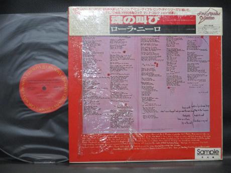 Laura Nyro Christmas and Beads of Sweat Japan PROMO LP CAP OBI SHRINK