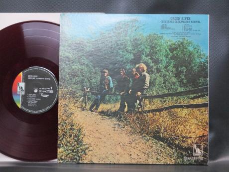CCR Creedence Clearwater Revival Green River Japan Orig. LP G/F RED WAX