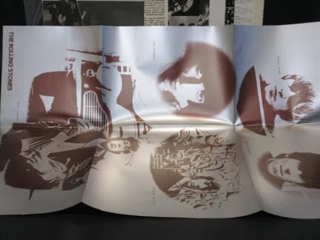 Rolling Stones Out of Our Heads Japan PROMO LP OBI POSTER