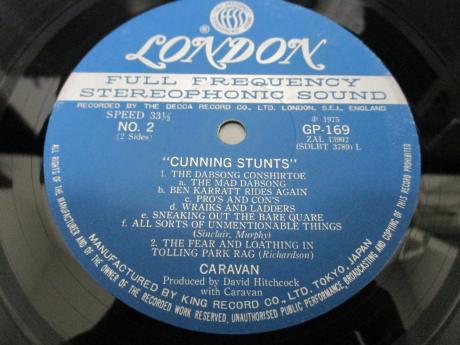 Caravan Cunning Stunts Japan Orig. LP OBI