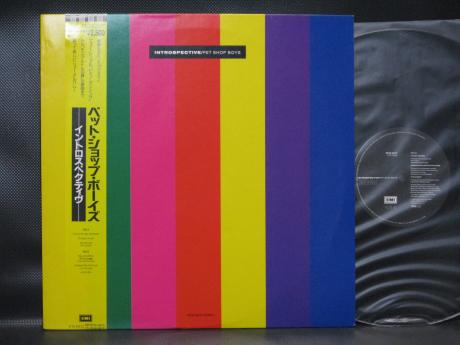 Backwood Records : Pet Shop Boys Introspective Japan PROMO LP OBI