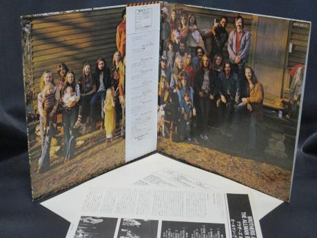 Allman Brothers Band Brothers and Sisters Japan PROMO LP OBI WHITE LABEL