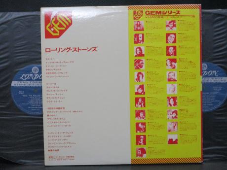 Rolling Stones GEM Japan ONLY 2LP OBI + 7" 1973