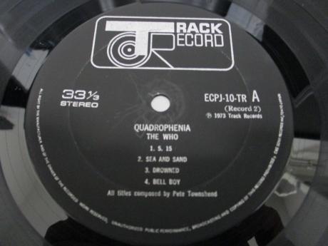 WHO Quadrophenia Japan Orig. 2LP OBI COMPLETE