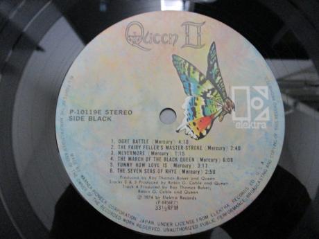 Queen II 2nd Japan Rare LP OBI INSERT