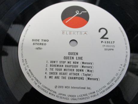 Queen Live Japan Only Tour Memorial LP OBI