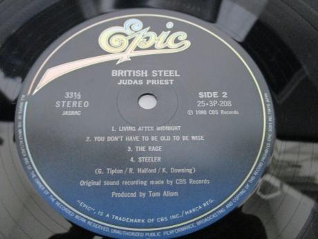 Judas Priest British Steel Japan Orig. LP OBI