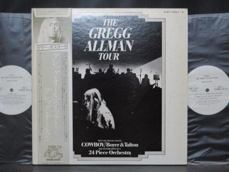 Allman Brothers Band Gregg Allman Tour Japan Orig. PROMO 2LP OBI POSTER