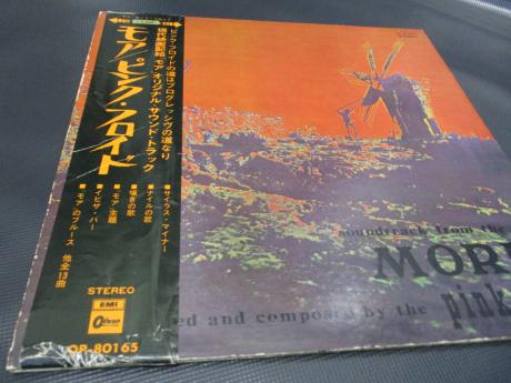 Pink Floyd OST "MORE" Japan Early LP OBI G/F ODEON