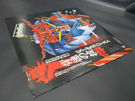 Judas Priest Defenders of the Faith Japan PROMO LP OBI
