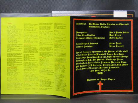 Black Sabbath Born Again Japan Orig. LP OBI