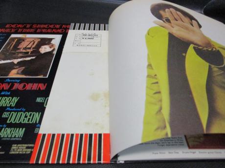 Elton John Don't Shoot Me I'm Only the Piano Player Japan Orig. PROMO LP OBI WHITE LABEL