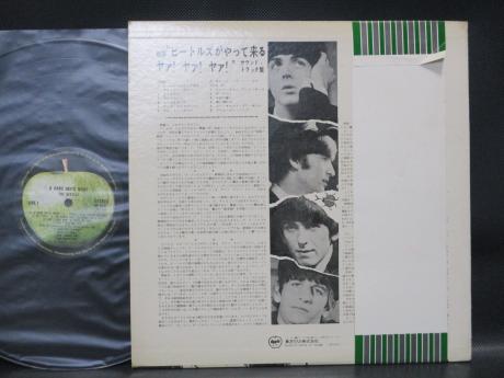 Beatles A Hard Day's Night Japan Forever LP GREEN OBI DIF