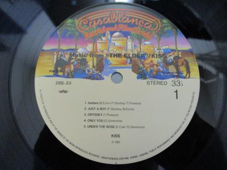 Kiss Music From the Elder Japan Orig. LP BIG OBI