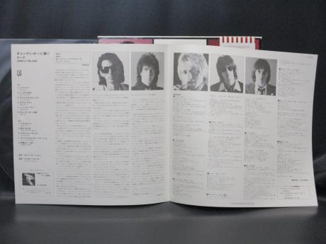 Cars Candy-O Japan Orig. LP OBI INSERT