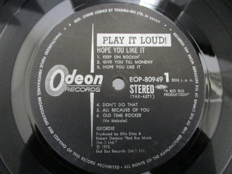 AC/DC Geordie Hope You Like it Japan Orig. LP OBI