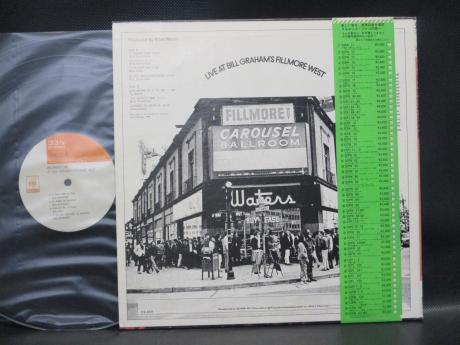 Michael Bloomfield VA Live at Bill Graham's Fillmore West Japan Rare LP GREEN OBI