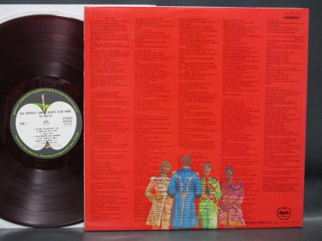 Beatles Sgt Pepper’s Lonely Hearts Club Band Japan Apple 1st Press LP OBI RED WAX