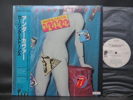 Rolling Stones Undercover Japan Orig. PROMO LP OBI WHITE LABEL