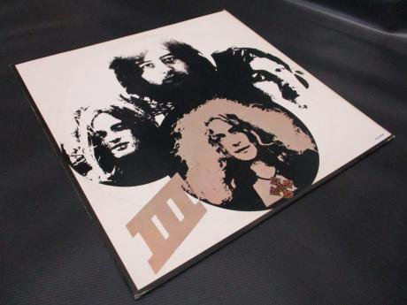 Led Zeppelin 3rd III Japan Rare LP OBI BIG POSTER