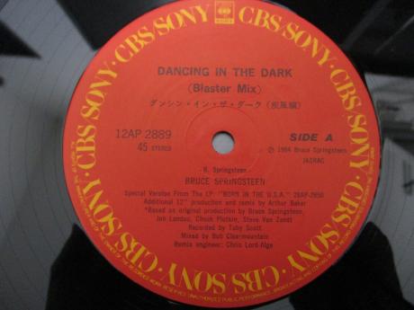 Backwood Records : Bruce Springsteen Dancing in the Dark