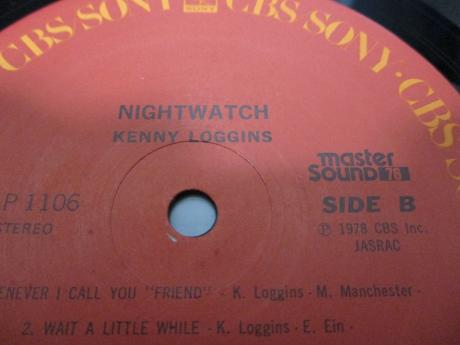 Kenny Loggins Nightwatch Japan Audiophile LP OBI