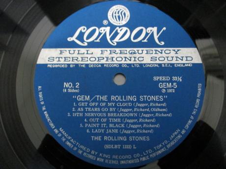 Rolling Stones GEM Japan ONLY 2LP OBI + 7" 1972