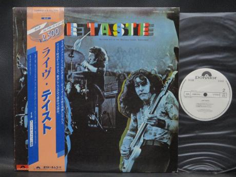 Rory Gallagher Taste Live Japan PROMO LP OBI WHITE LABEL