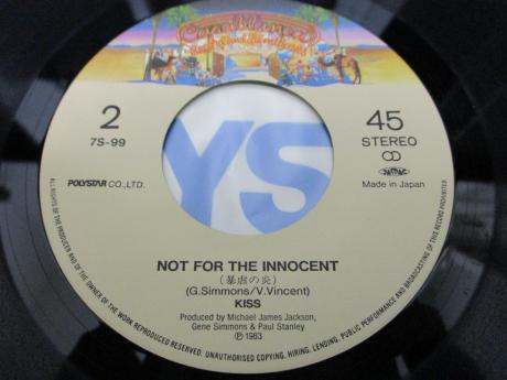 Kiss Lick It Up Japan Orig. 7" RARE PS