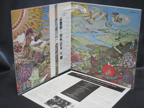 Allman Brothers Band Eat a Peach Japan PROMO 2LP 2OBI WHITE LABEL