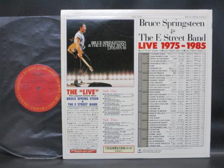 Bruce Springsteen Live Legend Comes Alive Japan PROMO ONLY 1st Press LP MISPRINT