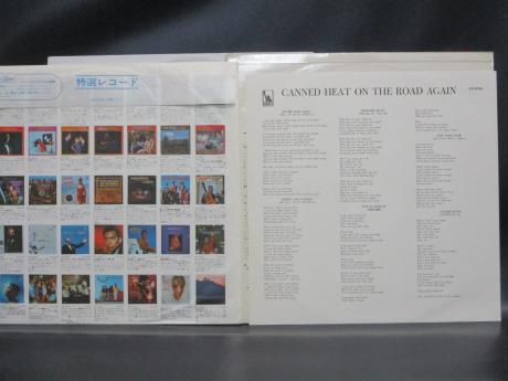 Backwood Records : Canned Heat On the Road Again Japan Orig