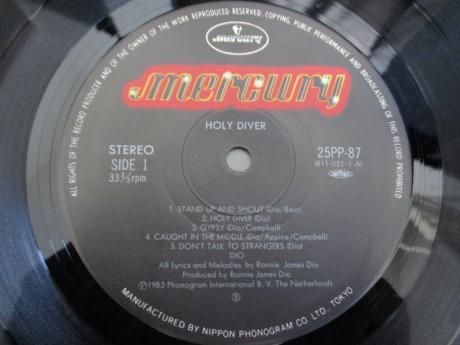 Backwood Records : DIO Holy Diver Japan Orig. LP OBI | Used