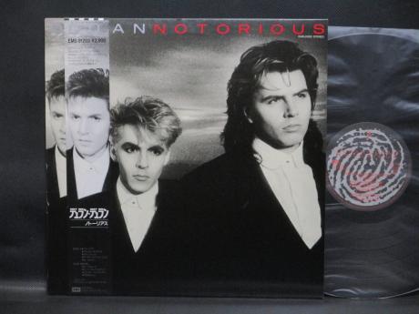Duran Duran Notorious Japan Orig. LP OBI INSERT
